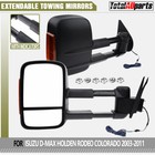 Manual Extendable Towing Mirrors for Isuzu D-Max DMax Holden Rodeo RA Colorado