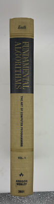 Vtg 1973 The Art of Computer Programming Donald Knuth Fundamental Algorithms 