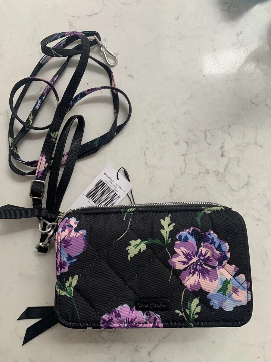 Vera Bradley Performance Twill All In One Crossbody Purse with