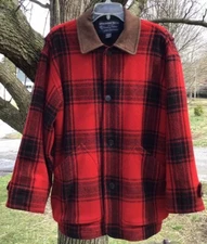 Vintage Hunting Coat Mackinaw Wool Abercrombie Fitch Country Clothes Men S USA