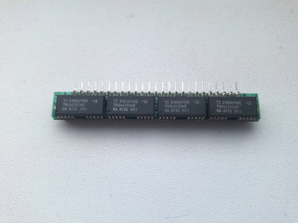 1024kB SIPP TI TMS4C1024D 120ns 8chip two sided rare Texas Instruments QTY:1 - Image 2 of 3