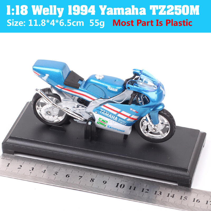 Welly 1/18 1994 Yamaha TZ250M Factory Racing Bike Motorcycle