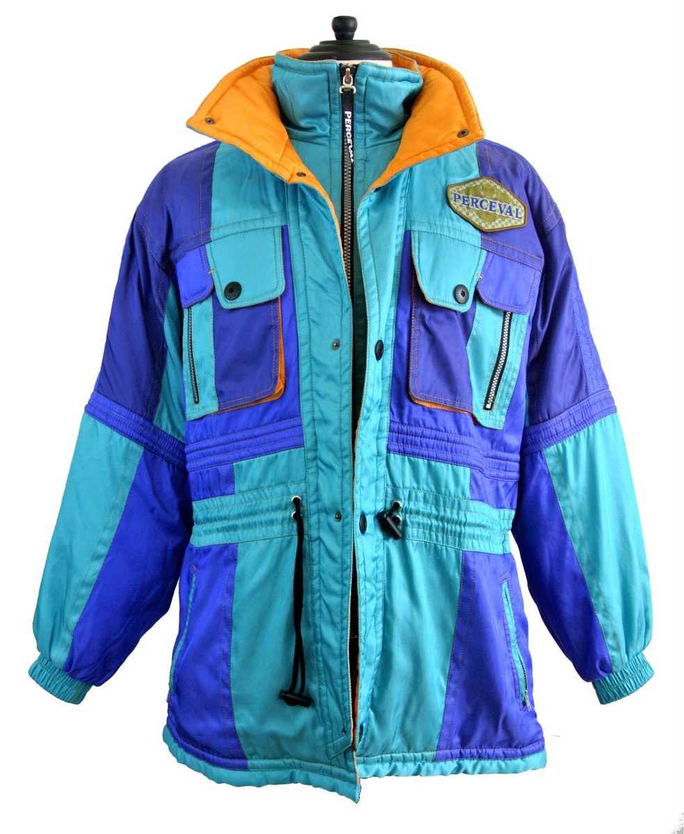 Vtg Perceval by Mizuno Adult L XL Ski Snow Jacket Japan Very Rare