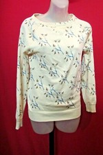 GIVENCHY Rare Vintage Silky Signed Pullover Sweater Small floral design