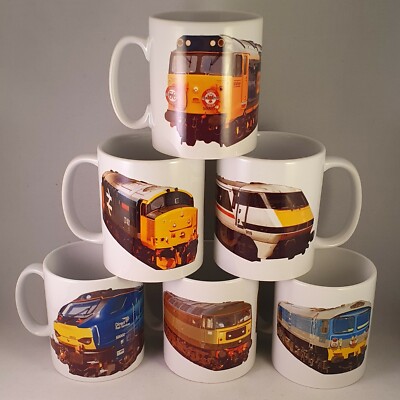 Eisenbahn Lok Sammeltassen | Train Cups | Rail Mug / Tasse | British Rail