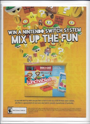 Lunchables Code Lunchables Nintendo Switch Winners Sweepstakes