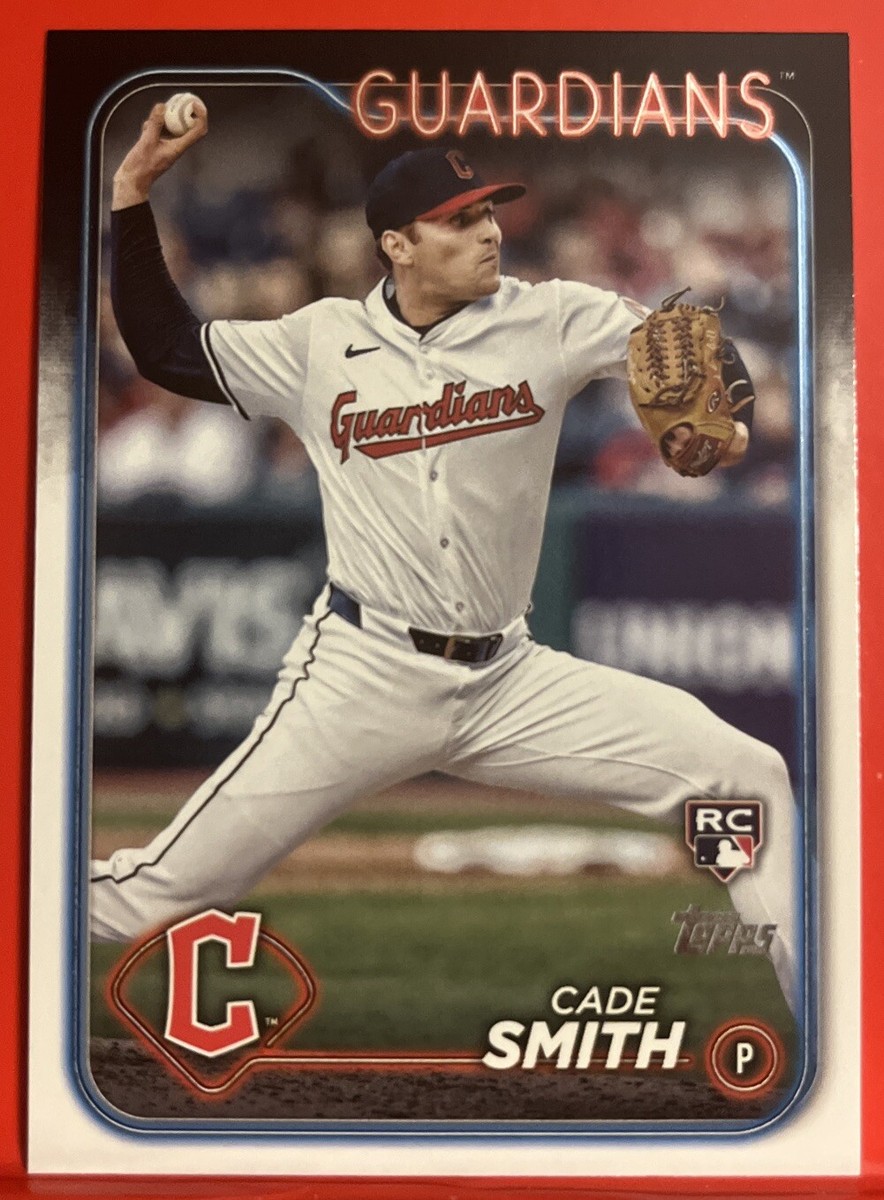 Cade Smith 2024 Topps Update Baseball Rookie Card #US134 Cleveland