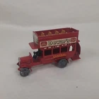 No.2 Matchbox Lesney B type bus 1912 - 1920 Dewar's The Whiskey - England