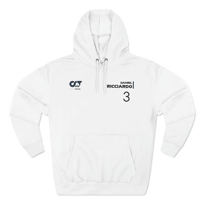 Daniel Ricciardo // Alpha Tauri F1 // Formula One // Black or White  Hoodie