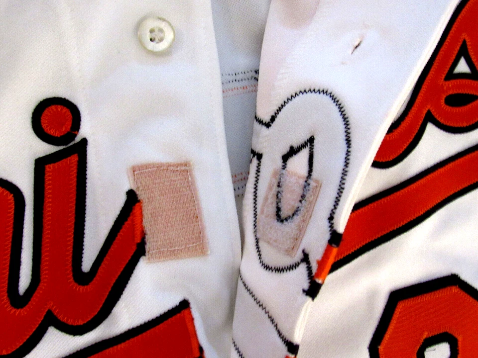 CAL RIPKEN JR IRON MAN BALT ORIOLES HOF SIGNED AUTO VTG RAWLINGS PRO JERSEY JSA - Image 4 of 4