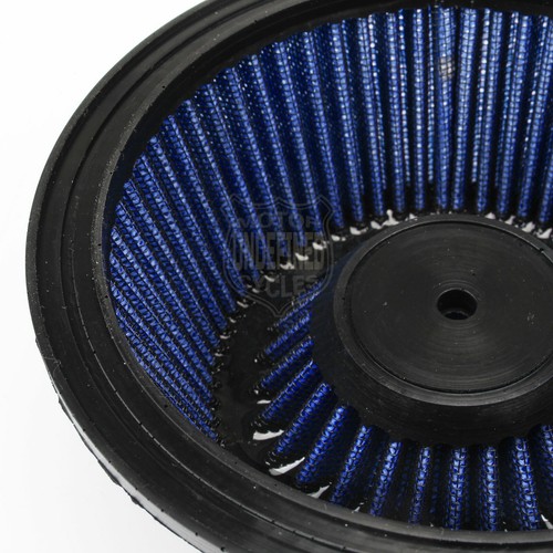 Blue Air Cleaner Repalecment Element Filter For Harley Touring Sportster Softail - Picture 7 of 8