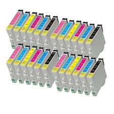 24 Ink Cartridge For Epson Stylus Photo R350 RX300 RX320 RX500 RX600 RX620 RX640
