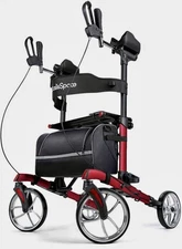 2025 OasisSpace Upright Walker-Tall Walker w/ 10” Front Wheels