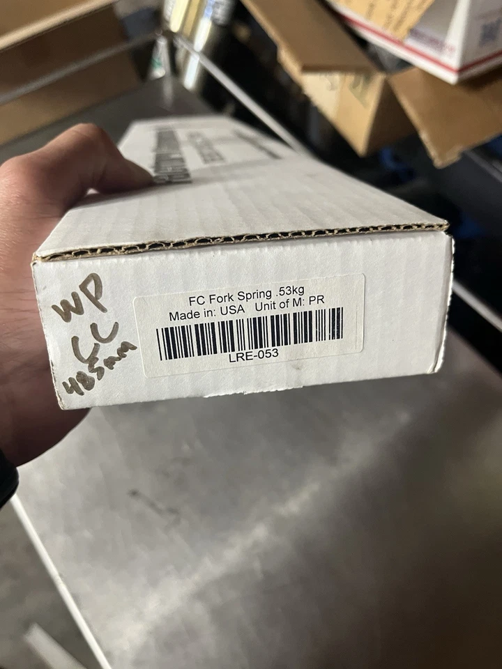 Factory Connection Fork Springs KTM wp 6500 Closed Cartridge Cone Valve .53kg - Image 2 of 2