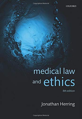 Medical Law and Ethics,Jonathan Herring- 9780198846956