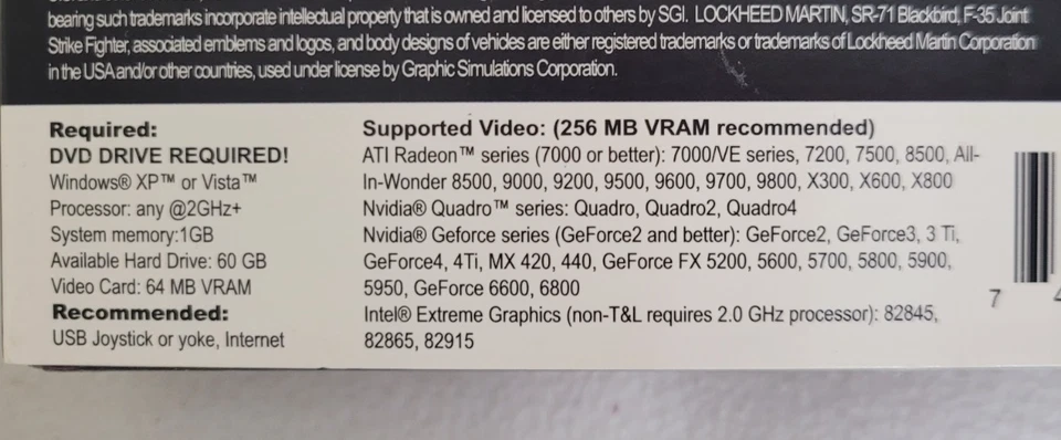 X-Plane 9 PC DVD-ROM Retro Game for Windows XP/Vista - New/Factory Sealed - Image 3 of 4
