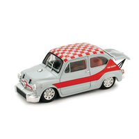 Fiat Abarth 1000 Berlina Corsa GR.5 Ufficiale 1968 Livrea Rossa 1:43 Brumm Auto