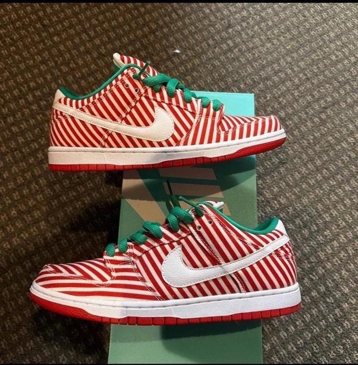 Nike SB Dunk Low Candy Cane for Sale | Authenticity Guaranteed | eBay
