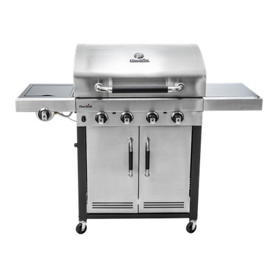 CHAR-BROIL ADVANTAGE 445S 4-Brenner Gasgrill  + Grillplatte 10.55 kW NEU