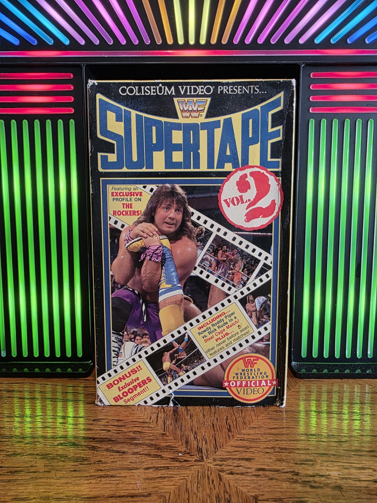 World Wrestling Federation WWF Supertape Vol. 2 VHS Tape Coliseum Video 1990