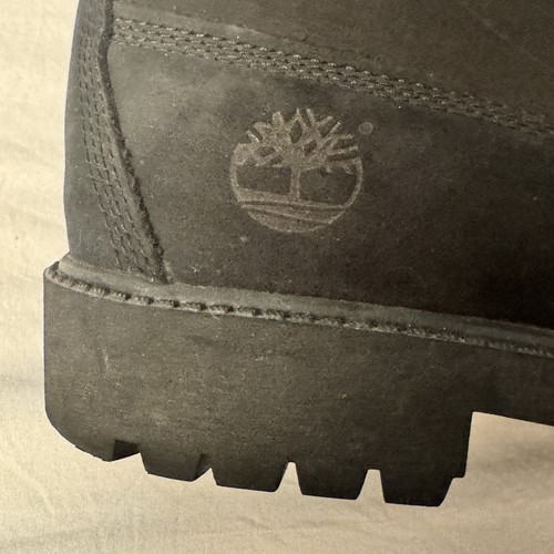 TIMBERLAND Men’s Boots Primaloft 200 Gram Size 5.5M Black Suede Shoes Tims - Picture 4 of 9