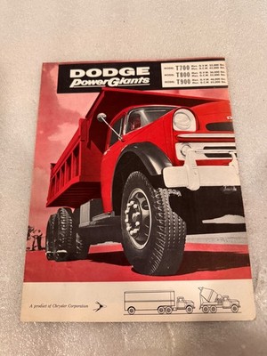 1959,1960 dodge truck. sales. brochure