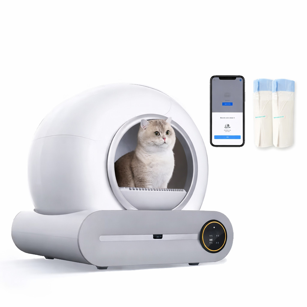 Self-cleaning Fully Enclosed Pet Toilet