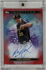 2024 Topps Inception Paul Skenes Rookies and Emerging Star Auto Red RC /50