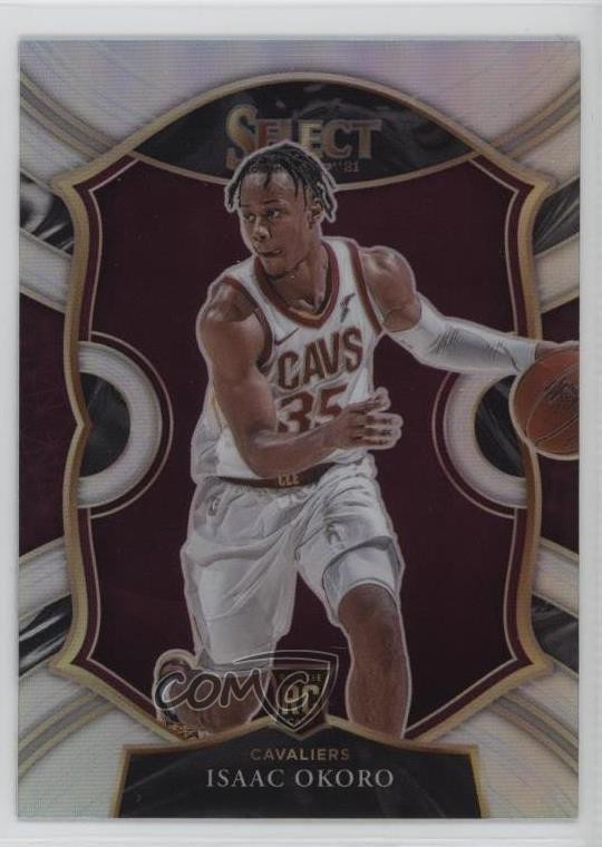 2020-21 Panini Select Concourse Silver Prizm Isaac Okoro #65 1g4r