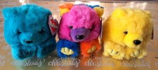 1994 PLUSH PUFFKINS TELLY BUTTERCUP COSCO ST. JUDE BEARS WITH TAGS
