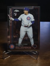 2025 Topps Chrome Update - Rookie Debut Moises Ballesteros #USC7 (RC) Cubs