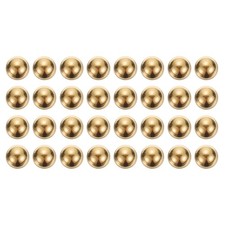 40pcs Precision Solid Brass Bearing Balls 3/8" Ball Spheres for Machinery