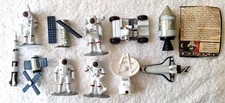 Plastic Vinyl Space Astronaut Figures Shuttle Capsule Rocket Telescope Toys
