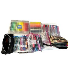 Large Lot of Used Color Markers - Mondo Llama / Zebra / Sharpie / Scribble Stuff