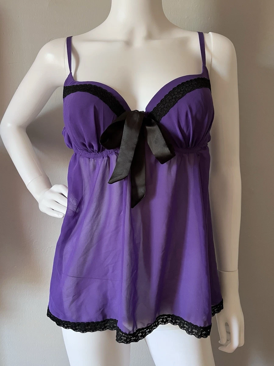 Nuisette Noire Pour Femme In Bloom By Jonquil - Taille S - Style Babydoll - Neuf Avec étiquettes