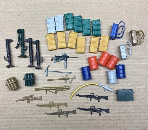 Vintage Remco National Defense American Weapon Accessory Lot GI Joe A Team KO