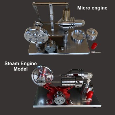 Fit Stirling Engine Microengine Steam Engine Hobby Generator Model Educational