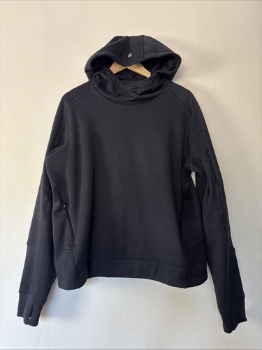 Sweaty Betty ‘Sprinter Run Hoody’ Black Sweatshirt Size L UK 14
