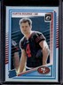 2025 Panini Donruss Optic Kurtis Rourke Rated Rookie Holo Prizm #243 49ers
