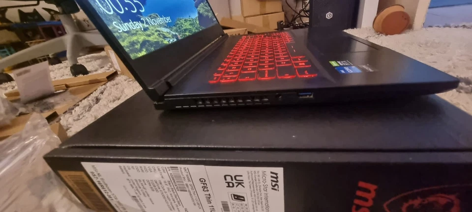 MSI GF63 Thin Gaming Laptop  - Image 2 of 4