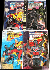 MARSHAL L AW #1,2,3,6 (NM-) 4 Issues by Pat Mills Kevin O'Neill Epic Comics 1987