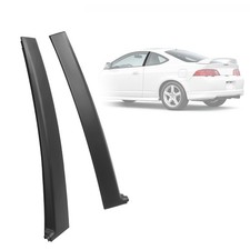 Pair Outer B-pillar Molding Trim For 2002-2006 Acura Rsx Left Right
