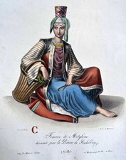 Album Ancien 50 Gravures Costumes Epoques et Pays Album of 50 Costume Engravings