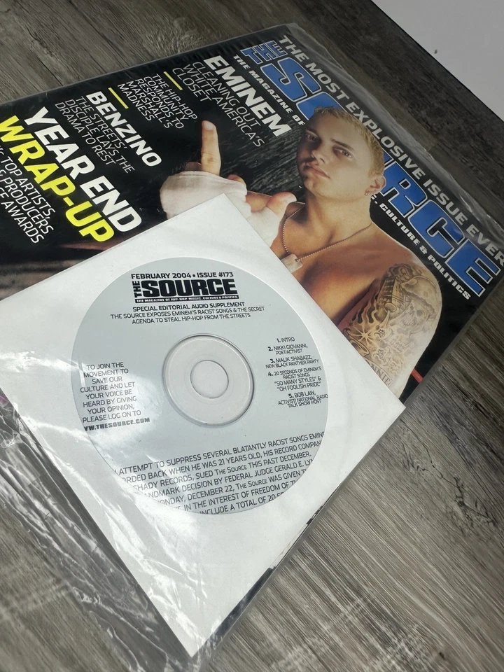 The SOURCE Magazine #173 February 2004 Eminem Benzino RARE Vintage Hip-Hop NEW - Image 4 of 4
