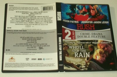 Rush/ Who'll Stop The Rain: Double Feature (DVD, 2012 MGM, 2 Disc Set)
