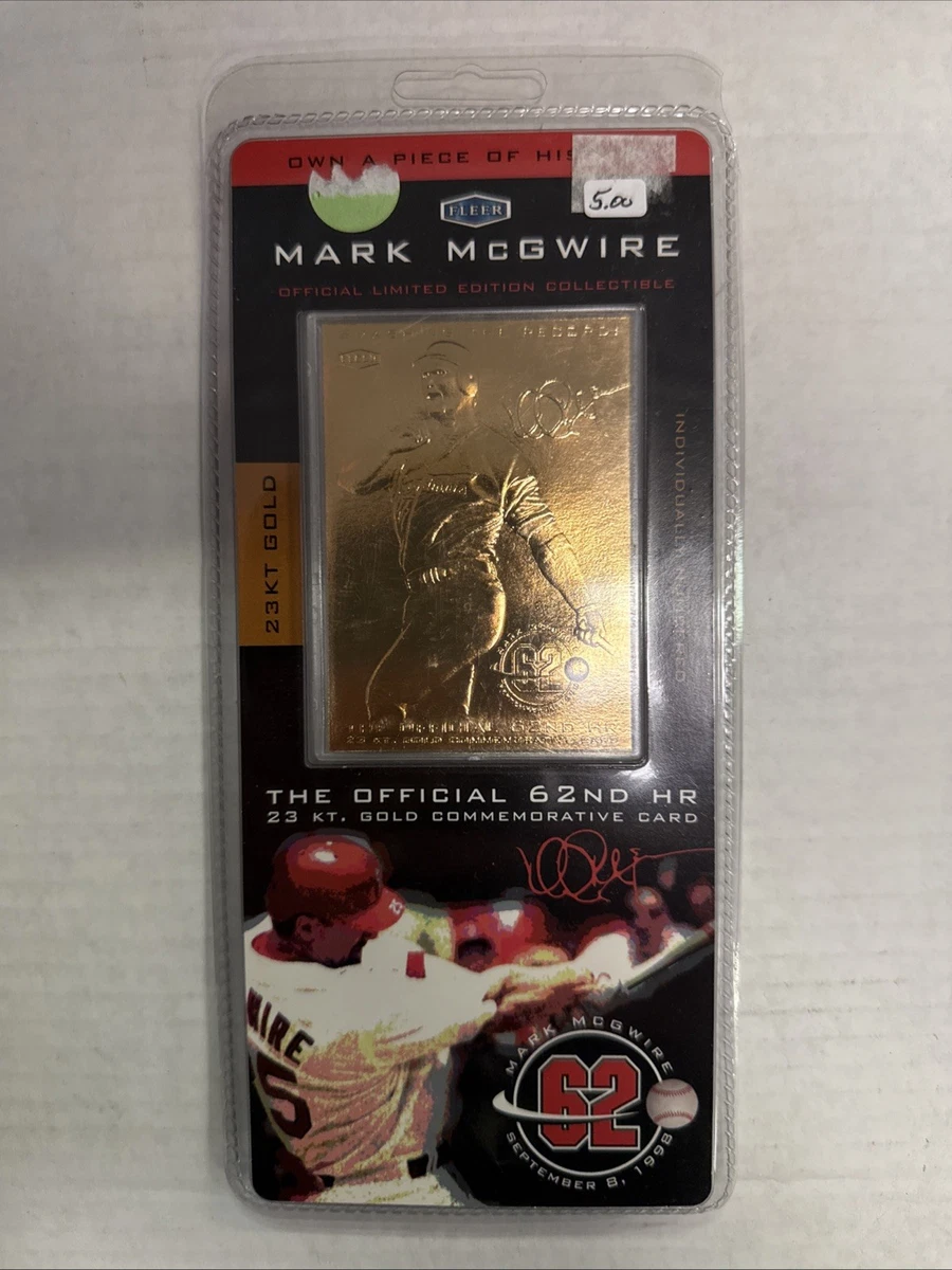 Mark Mcgwire 23 Kt Gold for sale | eBay