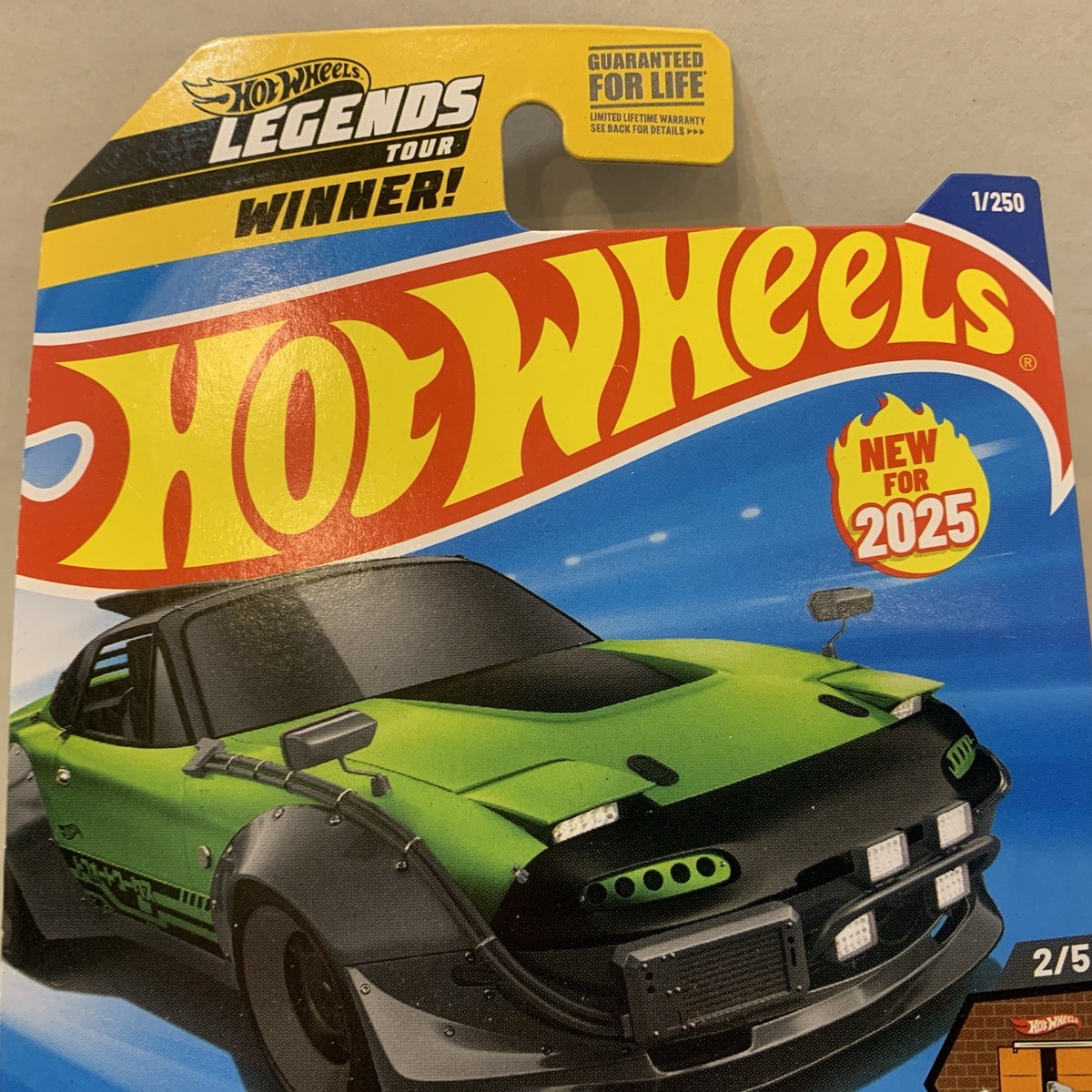 Hot Wheels 2025 Case G Mazda MX-5 Miata Legends Tour US Card