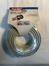 First Alert 50 ft. BNC Coax Video and DC Power Cable for Security Cameras