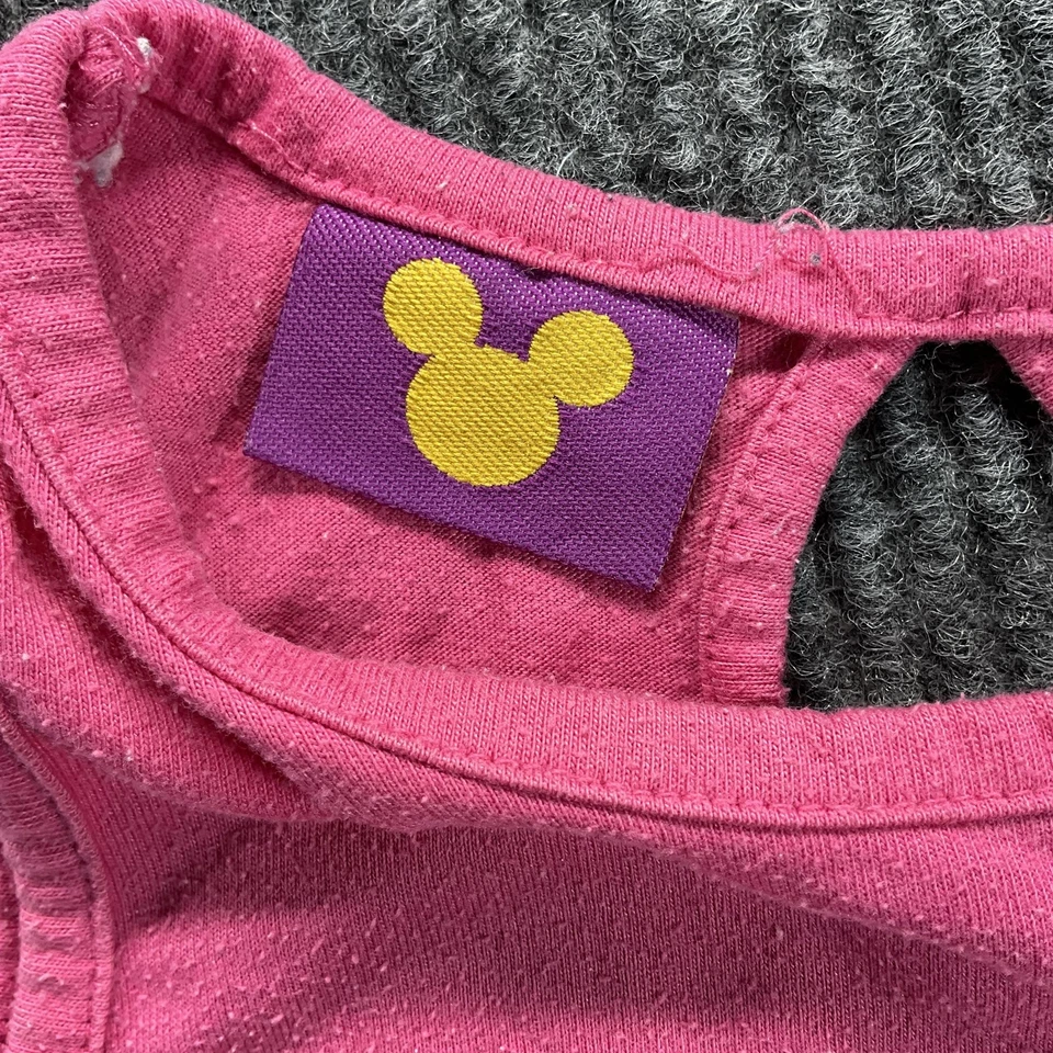 Vintage Y2K Disney Baby Winnie the Pooh Shirt Girls 3T Sleeveless Tank Piglet - Image 3 of 4