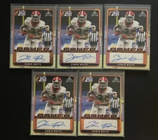 2021 Pro Set Power Copper #ZW2 Zamir White  Auto Autograph RC Rookie Lot Of 5